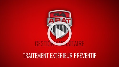 extermination traitement extérieur préventif